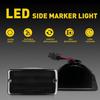 For 1997-2006 Jeep Wrangler Front TJ Turn Signal Lights LED Amber Smoked Lens