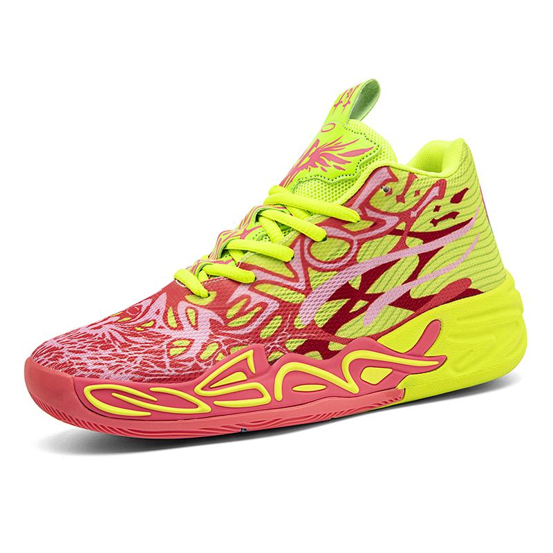 Men's practical professional basketball shoes, shock-absorbing and cushioning sports shoes, and women's anti-slip training shoes