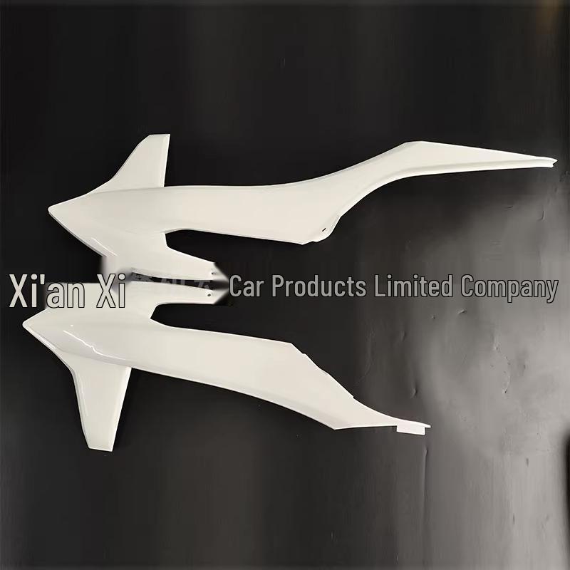 KVIS Hengjian Z300 KTM Off-road Motorcycle Front & Rear Fender Shell 2020-2023, White
