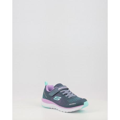 Sneakers Skechers Grey and Pink Ultra Groove