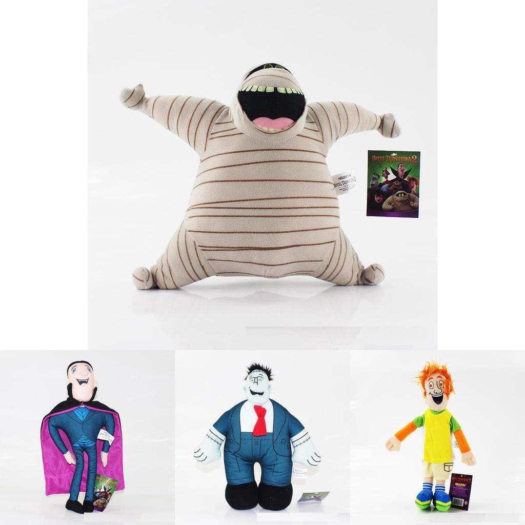 Hotel Transylvania 2 Frank Dennis Dracula Mavis Plush Toys Top Quality Soft Stuffed For Kids