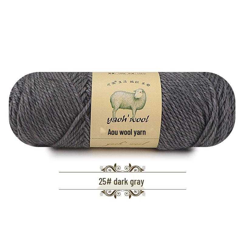 Acrylon 3-fädiges Acryl-Wollmischgarn zum Stricken für Kinder-DIY