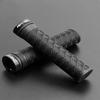 1Pair Bicycle TPE Handle Cover, Mountain Bike Xiangyun Non-slip Unilateral Locking Universal Grip Cover, Cycling Accessories