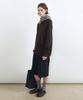 INSILENCE Contrast Panel Pullover Knit Brown