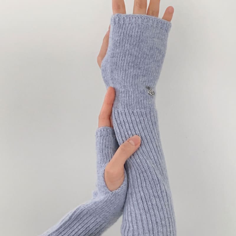 

38comeoncommon Кашемировая грелка для рук (Голубой лед) FREE