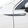 ASC1 2pcs Car Door Waist Line Metal Stickers for lada niva Emblem Car Side Wing Fender Decals Body Exterior Accessories