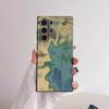 Fashion Abstract Phone Case For Samsung Galaxy S25 S24 S22 S23 Ultra S21 S20 Plus 5G Frosted Non-Slip Full Cover Soft Case