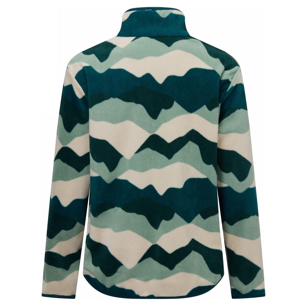 Regatta Womens/Ladies Frankie Abstract Mountain Quarter Zip Fleece Top