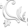 Acrylic Mirror Wall Sticker Removable 3D Wall Decal for Living Room Bedroom Bathroom Studio