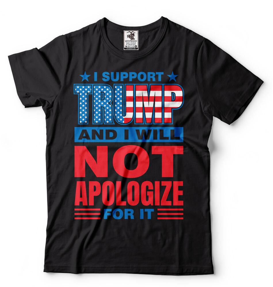 I Support Trump Donald Trump 2024 Shirt Men Women MAGA Pro Trump T shirt