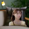 SSungkyung LLee ACTOR Pillow Case Silky Elegant Comfort Sofa Bed Invisible Zipper