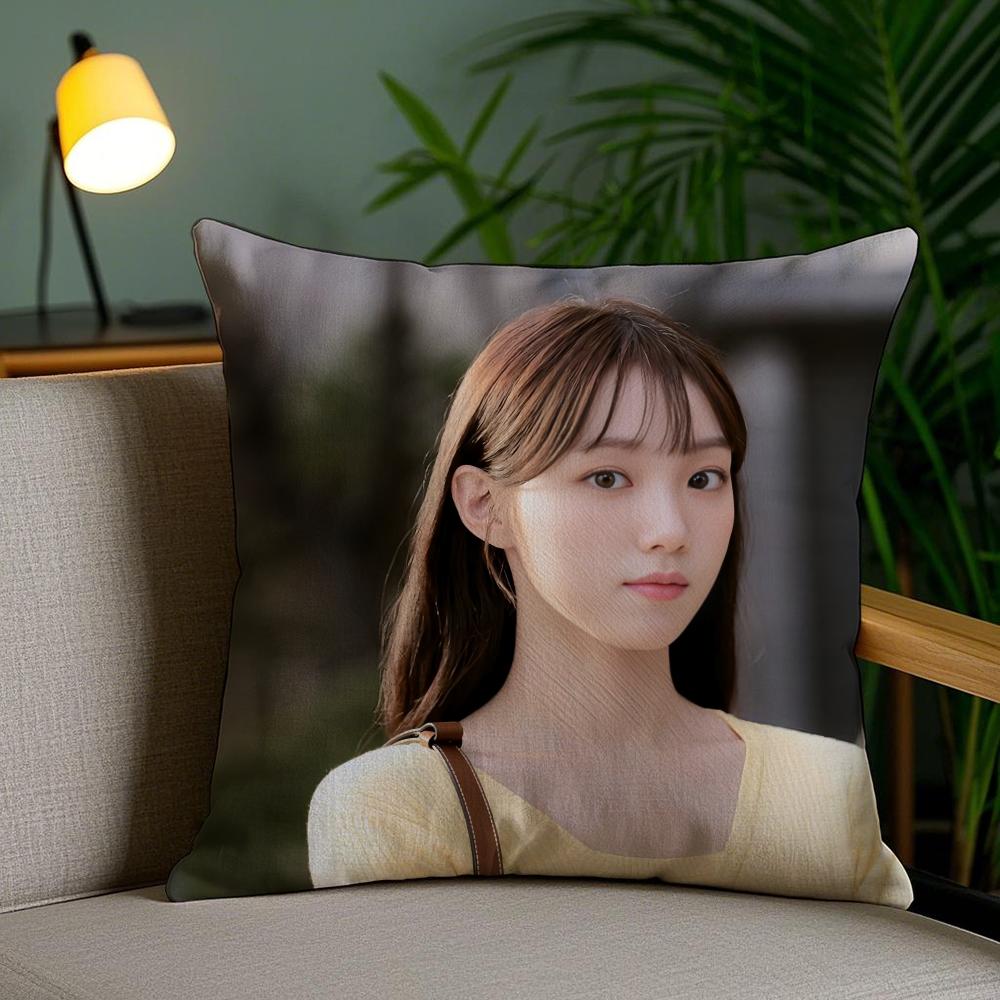 SSungkyung LLee ACTOR Pillow Case Silky Elegant Comfort Sofa Bed Invisible Zipper