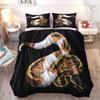 Cobra Snake Duvet Cover Set Snake Reptile Bedding Sets For Boys Wild Animals Reptile Tropical Comforter Cover Full Queen Size