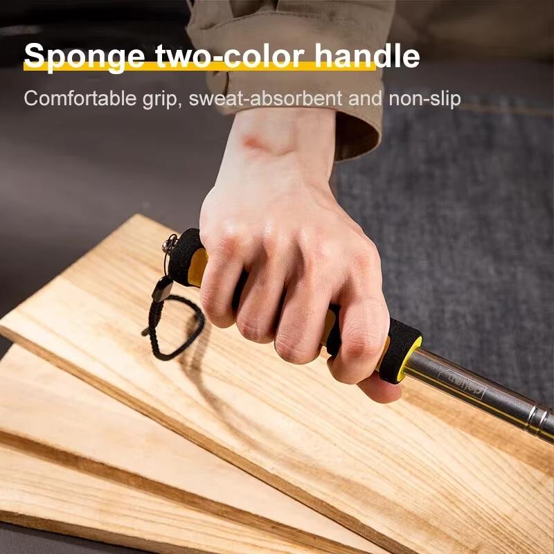115/160CM Multifunction Telescopic Self Defense Hammers Empty Drum Hammer Room Test Rod Inspection Room Tools Metel Test