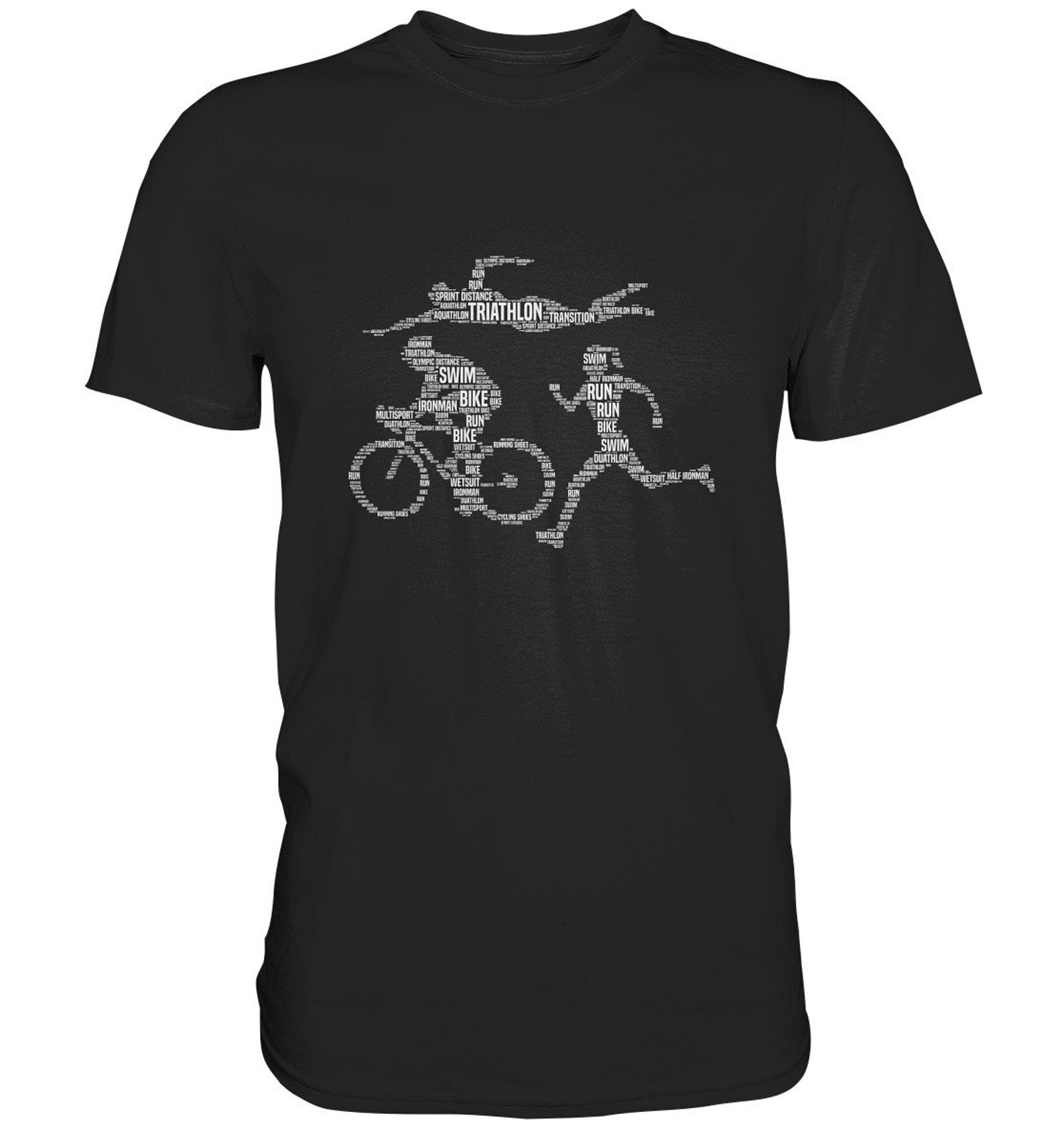 T Shirt Triathlon Terms Triathletes Gift Endurance Sports - Premium T-Shirt S