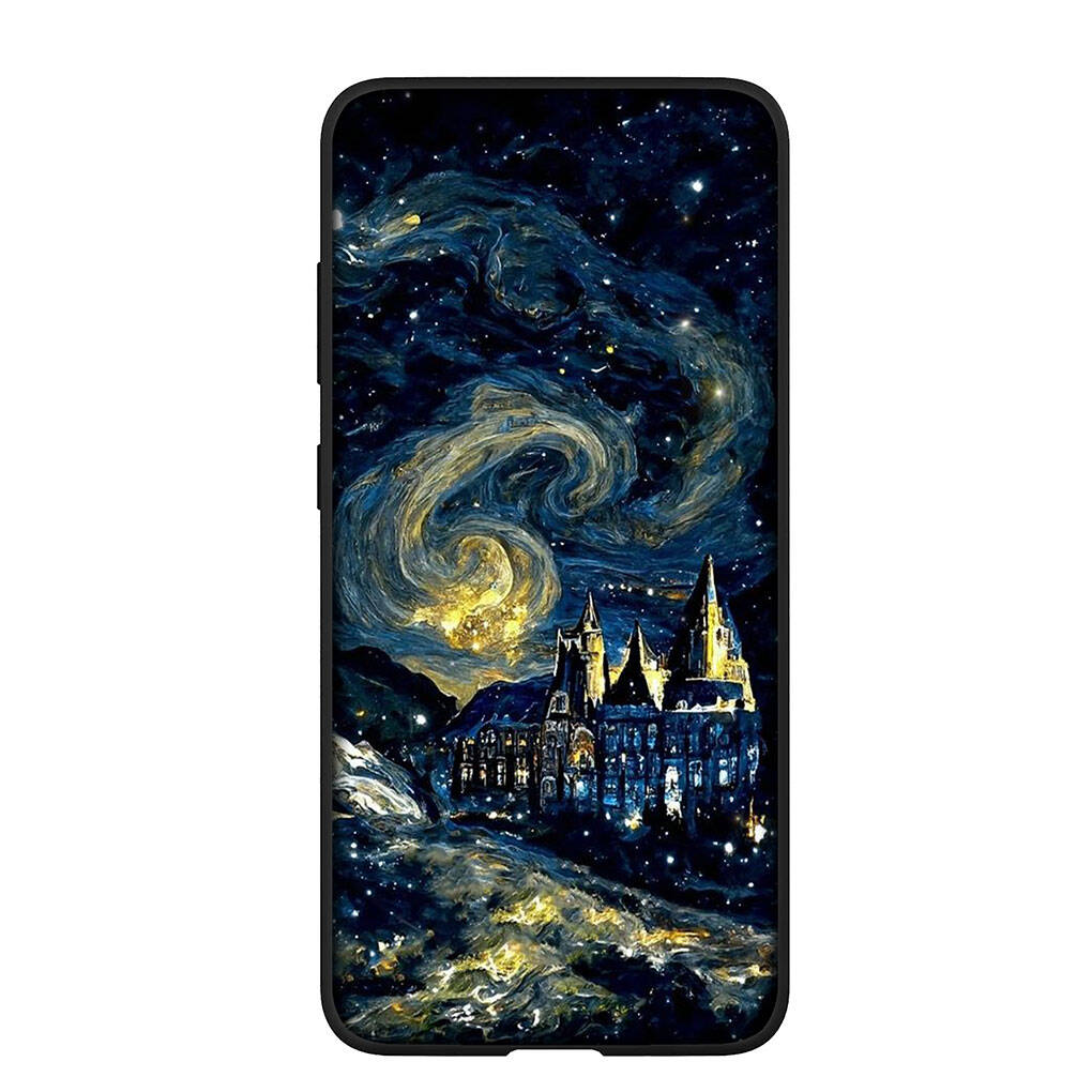 Phone Case for Samsung Galaxy S25 S23 S22 S24 Ultra FE A05 A06 A15 A16 A36 A37 A35 A54 A24 A52 A55 A56 A57 A25 A26 A53 A17 Starry Night Van Gogh Cover