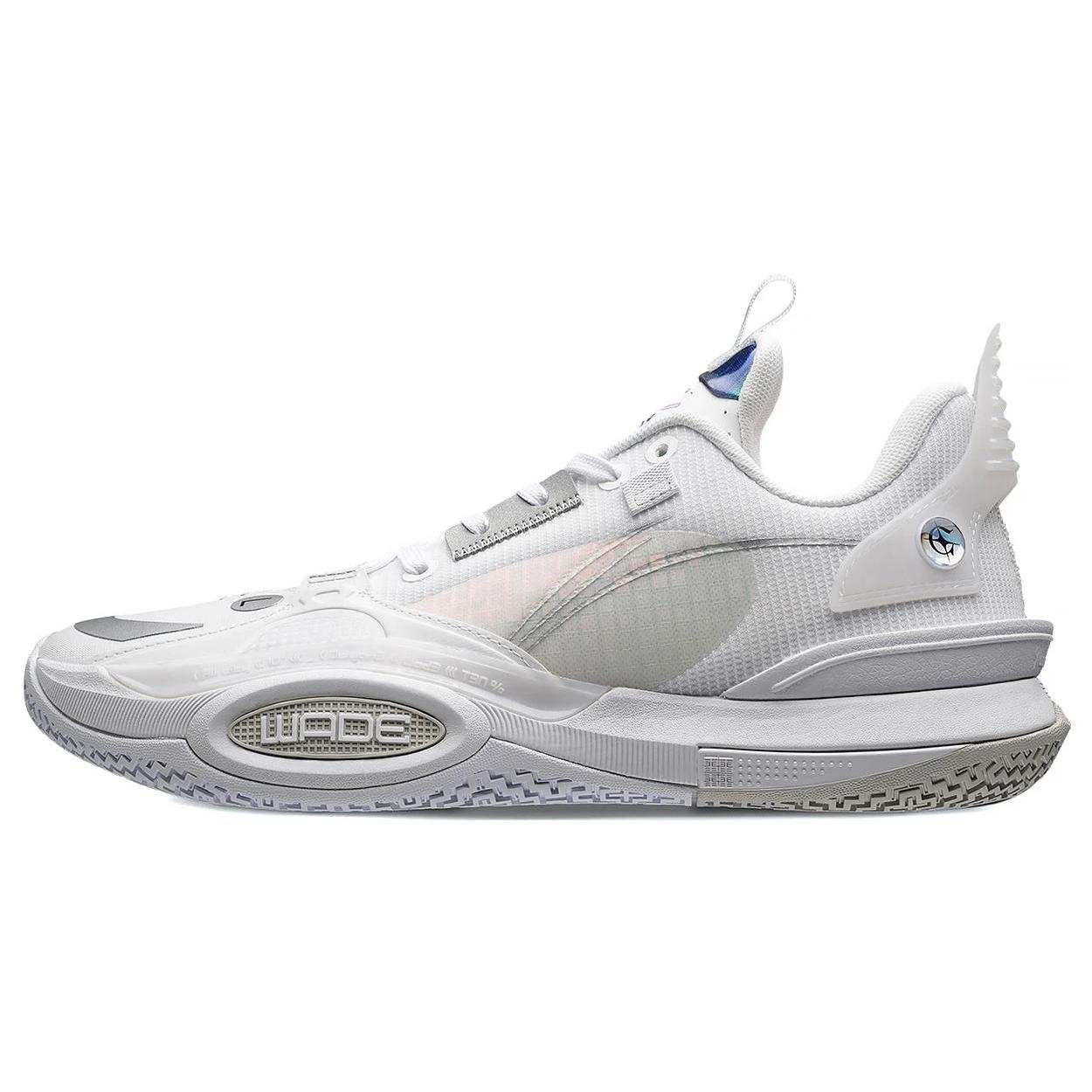 

Новые LINING Wade All City 10 X Glare We Are One Белый Серый ABAS019-6 43.5