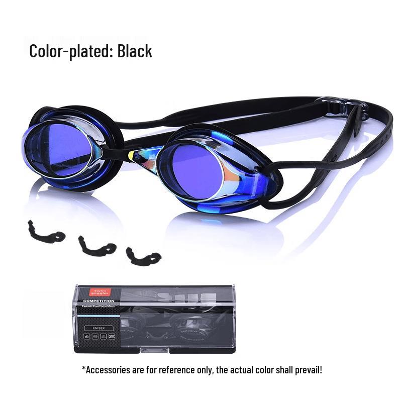 Union Messenger Electroplated Racing Swim Goggles