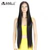 Noble Cosplay Wigs For Black Women Long Straight Synthetic Lace Wig 38 Inch Pink Ombre Blonde Wig Blonde Wig Synthetic Lace Wig