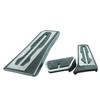For BMW X3 X4 F10 F11 F12 F06 F01 F02 LHD Gas Stainless Steel Plate On the  Brake Fuel Pedal the Foot Rest Cushion