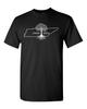 State of Tennessee Strong Roots State Map Tree with Roots Men's Tee Shirt 926