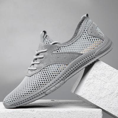 Nya Design Löparskor för Män Andningsbara Sportskor Lättviktiga Herr Sommarskor Andningsbara Sneakers Utskurna Skor