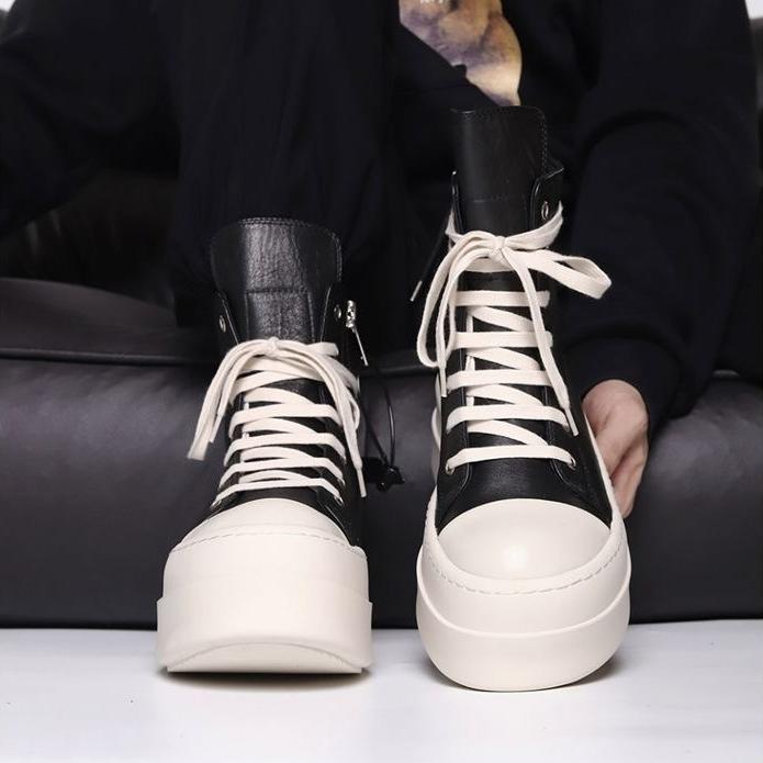 Fashion Shoes for Women Women's Ankle Boots Trendy Retro High-top Womens Shoes Fashion Casual Chunky Platform Luxury Designer Sneakers