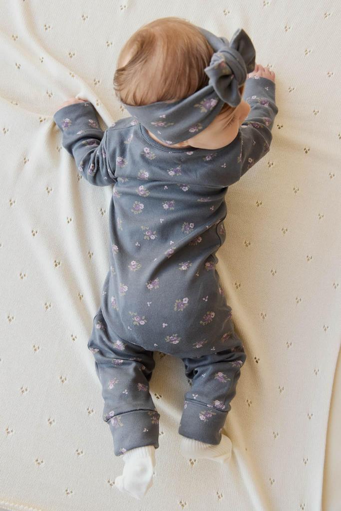 Organic Cotton Romper Simone Lava JBCO251152 Baby DGRY 80 [Jamie Kay]
