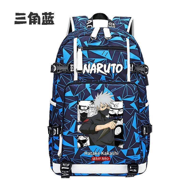 Naruto Anime Backpack Lightweight Ergonomic Lumbar Support Large Capacity for Students