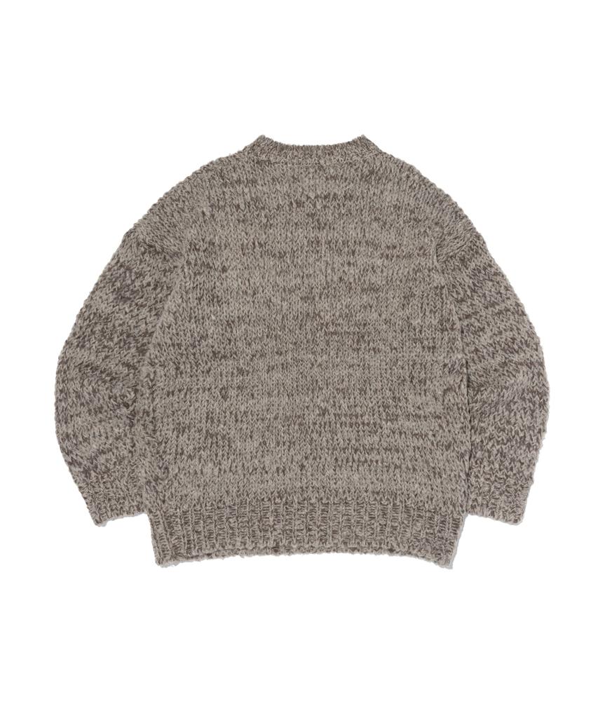 OTHERFITS Alpaca Round Wool Knit (Beige)