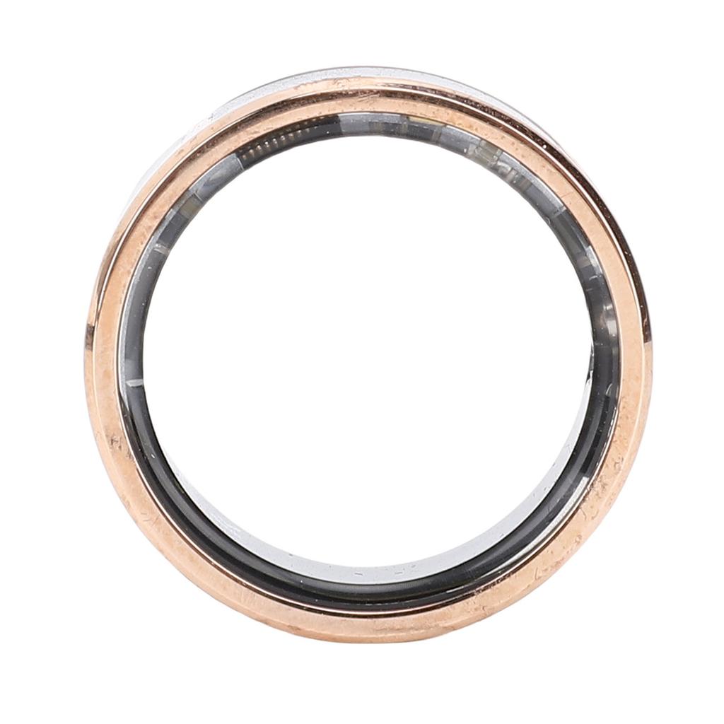 Smart Ring Fitness Tracker with Color Screen Rainproof Sleep Tracking Smart Health Ring with APP Cha