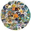 10/30/50pcs Forest Camping Hiking Outdoor Stickers Travel Landscape Decals DIY Phone Notebook Adventure Cartoon Graffiti Sticker