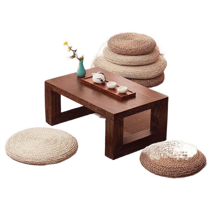 Japanisches gewebtes verdicktes Zen-Meditations-Bodinkissen für die Teezeremonie und Buddha-Verehrung