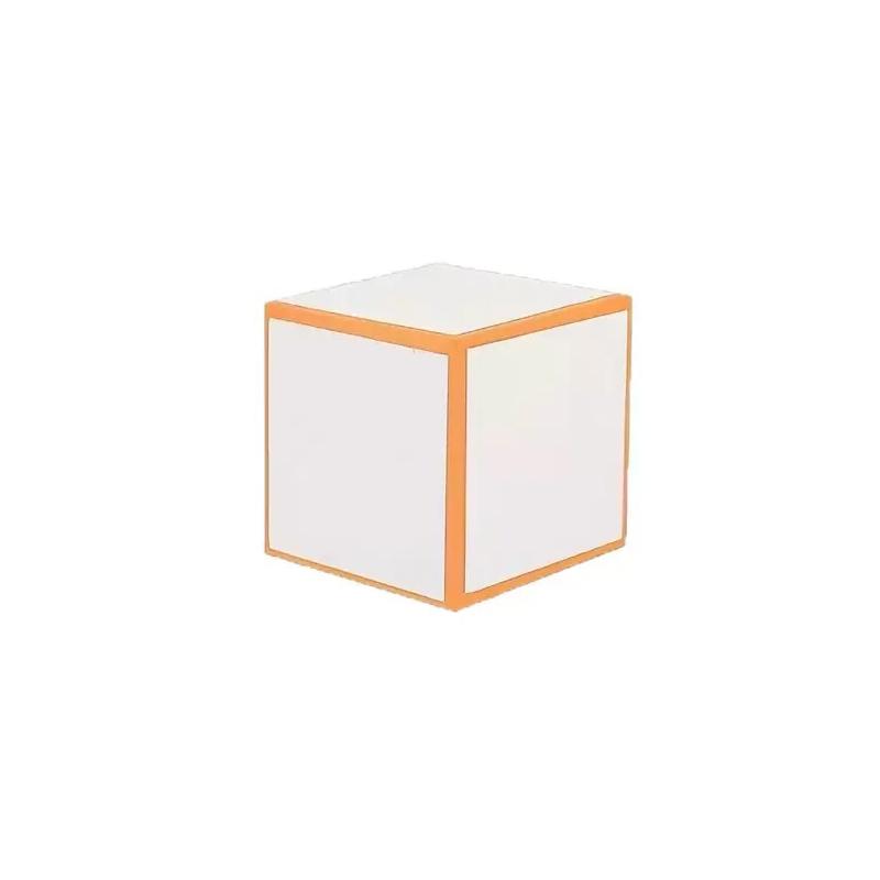 WTEMPO Small Dry Erase Foam Blank Square Quicky-Dry Erase Cube Ideal for Home Games Classroom School Supplies, Drawing Letters and Numbers
