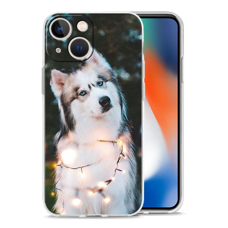 Handyhülle Für iPhone 17 Hüllen iPhone Air 16 15 12 13 14 Pro Max 7 8 Plus 16Pro iPhone11 Weiche Hülle Alaskan Husky Hund
