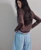 Okkitteu Fleece Balloon Jogger Pants Sky Blue