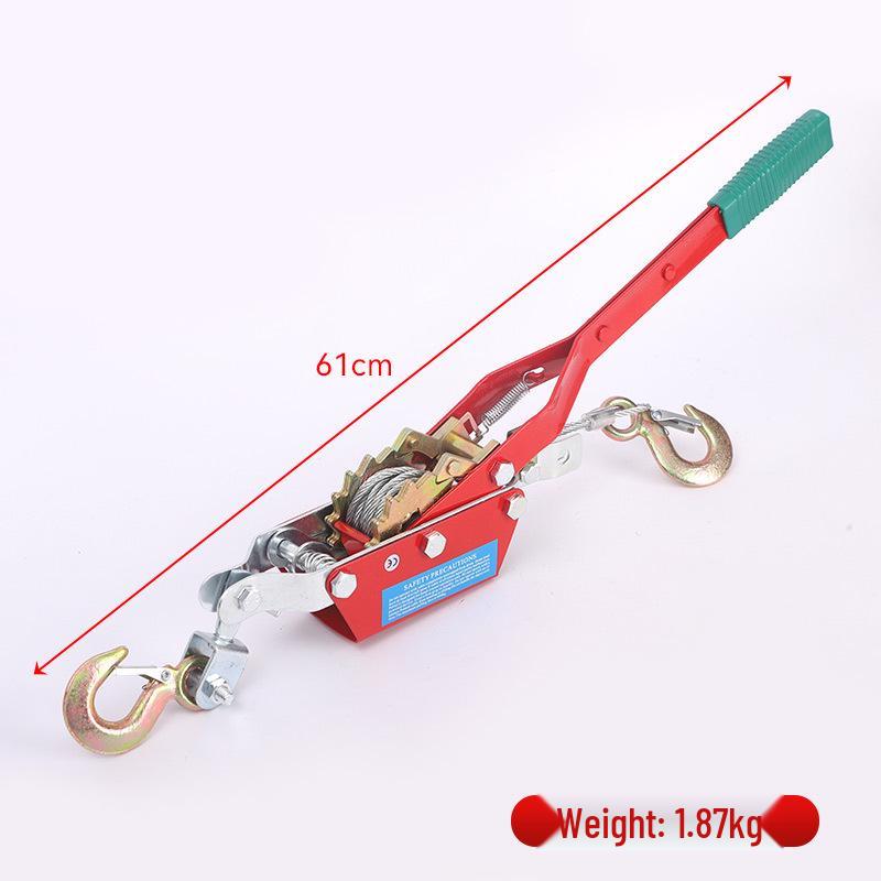 Hand-Operated Wire Rope Double Hook Tightener 1-4T