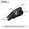 Car Sun Visor Glasses Holder Sunglasses Clip Car Interior Accessories For Nissan Nismo GTR Versa Almera X-Trail Xterra Qashqai