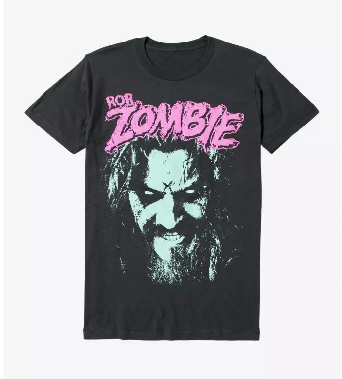 

Rob Zombie Hellbilly Deluxe Portrait Boyfriend Fit Girls T-shirt, size S-4XL M