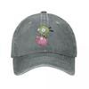New Gir Riding A Pig Invader Zim Merch Unisex Baseball Cap Distressed Cotton Hats Cap Vintage Outdoor Summer Cap