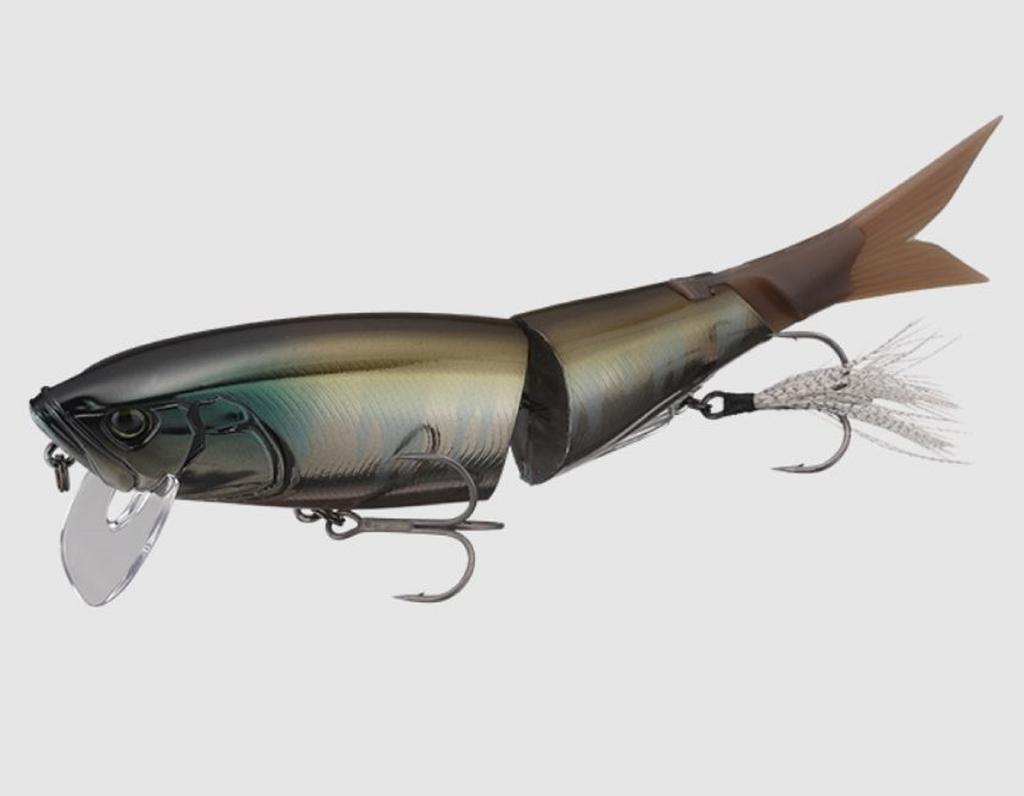 Jackall Maekon 180SF Floating Lure Gun Metallic Hasu (7365)