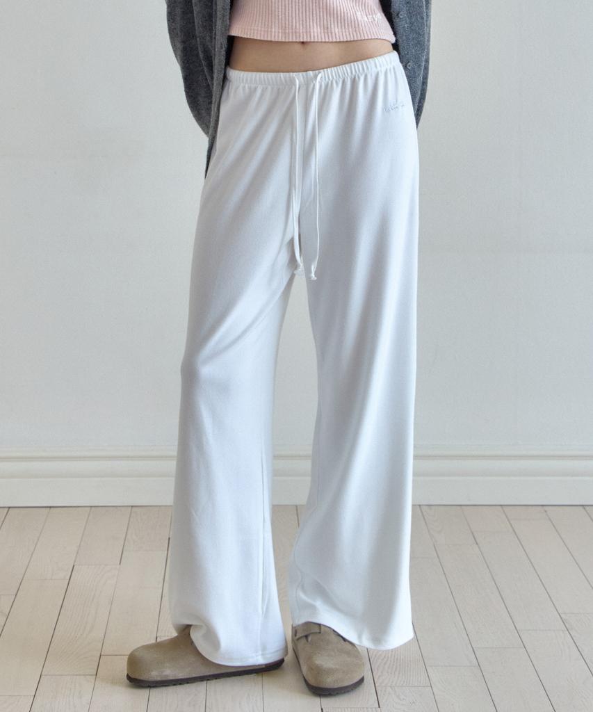 Leijiji Soft Double Brush Long Pants (2 Colors)