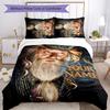 3pcs Hogwarts Cover Set - Personalized Name, HD Printed Bedding with 1 Cover and 2 Pillowcases - Perfect for Home Decor, Easy Care
