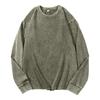 Men's Long Sleeve Drop Shoulder T-Shirt Color Neck for Casual Fall Wear