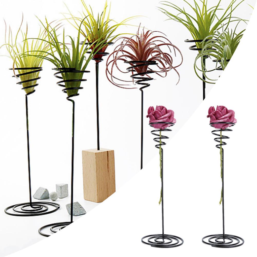 10Pcs Tabletop Planter Fashionable Plant Stand Holder Container Display Rack
