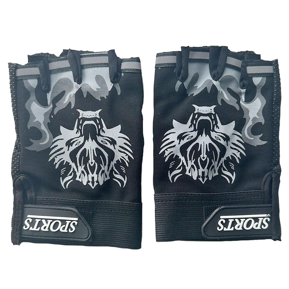 

1 пара перчаток с открытыми пальцами для тренировок в зале, мужские, альпинизм, фитнес, защита, для занятий спортом на открытом воздухе, велосипедные перчатки, без пальцев