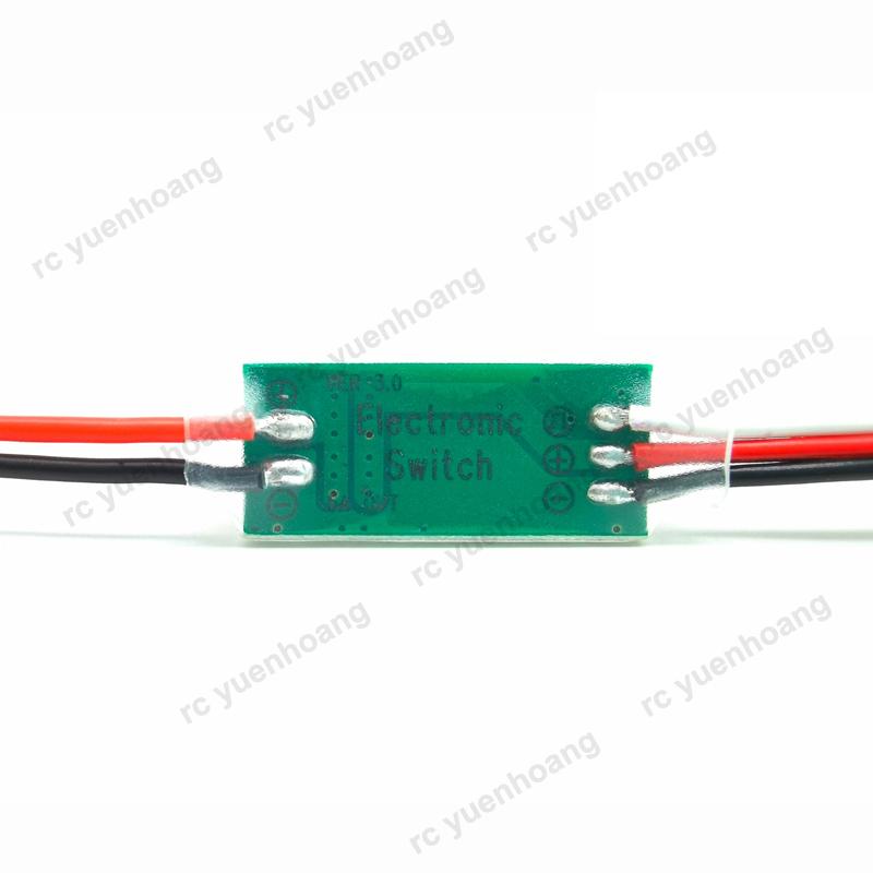 Remote Control Electronic Switch DC 4.8V-8.4V 5A PWM Signal On-off for RC Multi-copter Airplane Lighting/Power Switch Controller