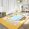 Cartoon P-ppipala Floor Mat Soft Flannel Entrance Door Mat Non Slip Absorbent Bathroom Bedroom Floor Rug