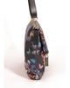 Pochette - Eden - Multicolor - Leather - Removable Shoulder Strap - Butterfly Pattern