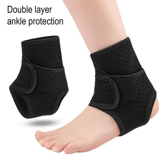 1 Pc Ankle Support Brace for Men Women Adjustable Compression Ankle Wrap